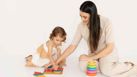 Avaliação neuropsicológica infantil com Thalita Rodrigues e uma criança